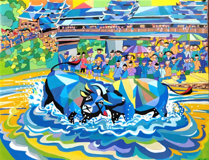 《勇斗》作者吴怡悦。 《勇斗》作者吴怡悦。